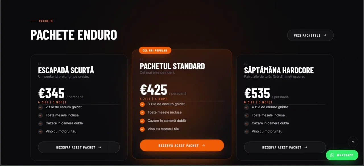 Enduro'n Maramu Tours, screenshot 2